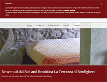 Tablet Screenshot of laterrazzabordighera.com